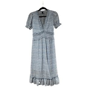 SHEIN Midi Leopard Print Dress